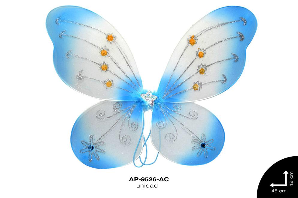 MARIPOSA VELO REF: TDC-26 AZUL CELESTE unidad – Ensambles y