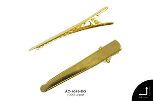 PINZA PICO DE GARZA REF: 4.8 cm DORADO 1000 u/pqt