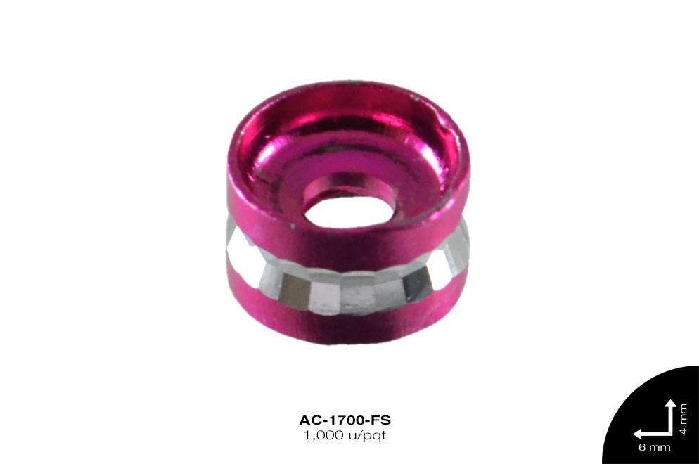 SEP ALUMINIO DIAMANTADO REF: 11-515 FUCSIA 1000 u/pqt