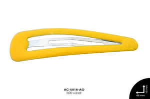 PINZA TIC TAC GOMA REF:  4.8 cm AMARILLO 500 u/pqt