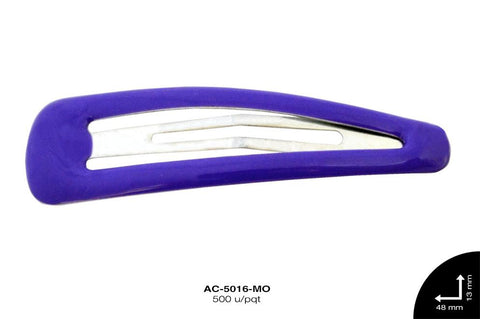 PINZA TIC TAC GOMA REF:  4.8 cm MORADO 500 u/pqt