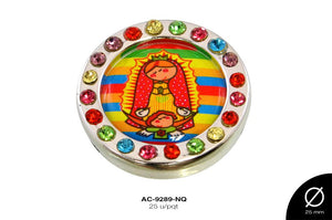 SEP RELIG RED VIRGEN 25mm REF: 5295-2 NIQUEL 25 u/pqt