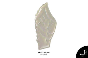 APLIC ALAS ANGEL REF: 10.5X5cm BLANCO BOREAL 12 u/pqt