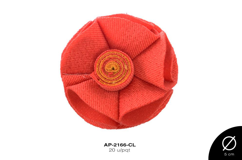 APLIC FLOR CORRUG 48mm REF: 1031-10 CORAL 20 u/pqt