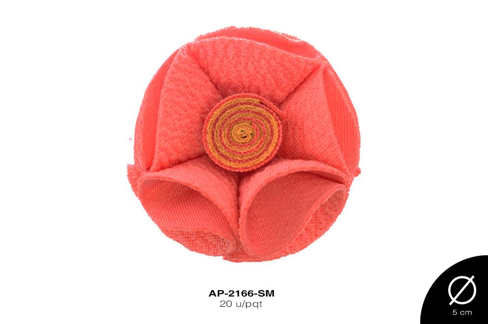 APLIC FLOR CORRUG 48mm REF: 1031-10 SALMON 20 u/pqt