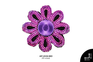 APLIC BORD LENT FLOR MORADO 20 u/pqt