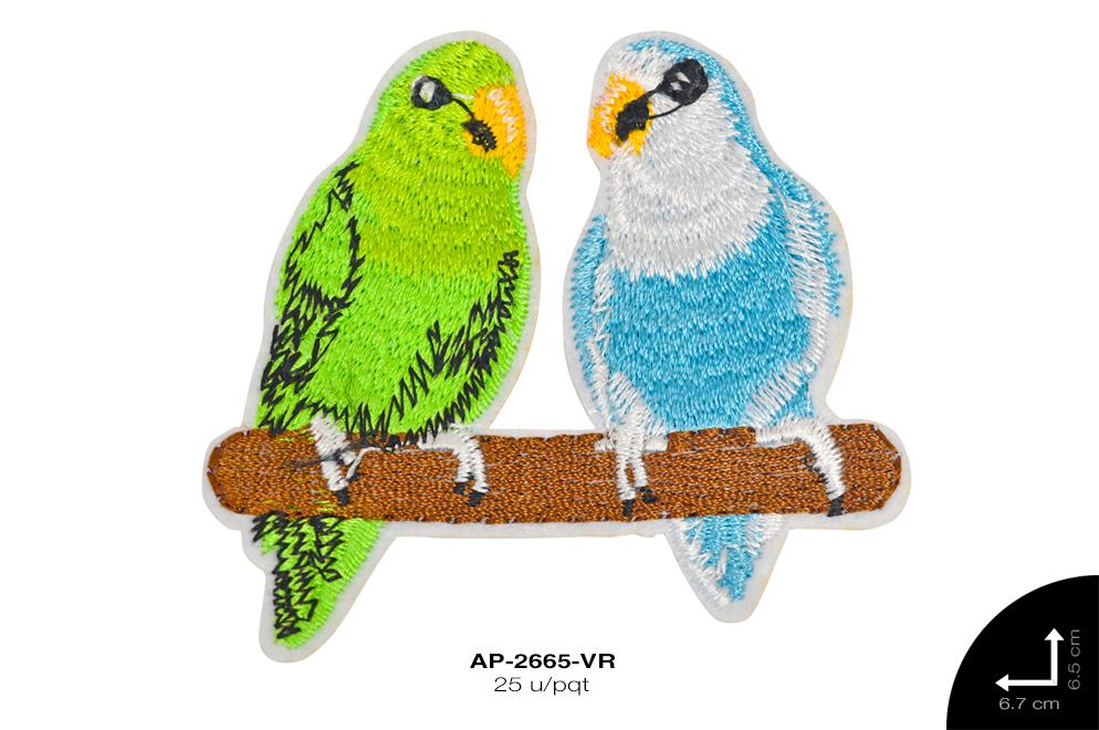 APLIC BORD LORO PAREJA 6.5X6.7cm REF: PPA-5 VARIOS 25 u/pqt