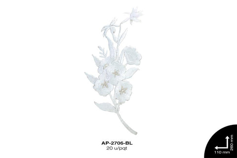 APLIC F. BORD PL REF: 1697 BLANCO 20 u/pqt