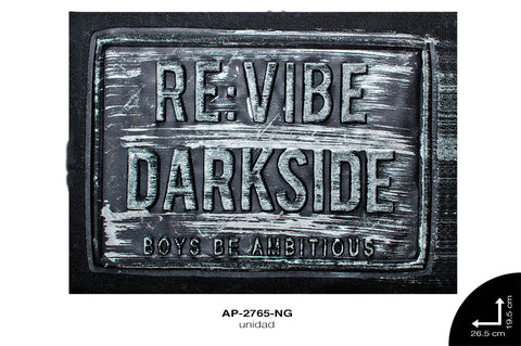 APLIC ALTO RELIEVE 20X26.5CM REF: AR-30 NEGRO UNIDAD