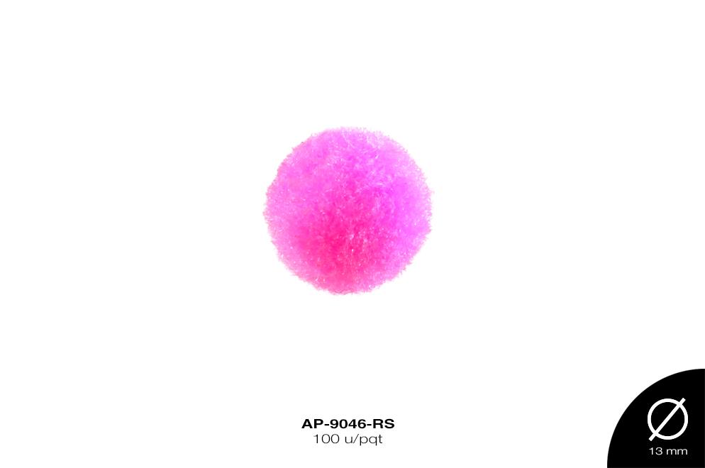 POM-POM 13mm ROSA 100 u/pqt