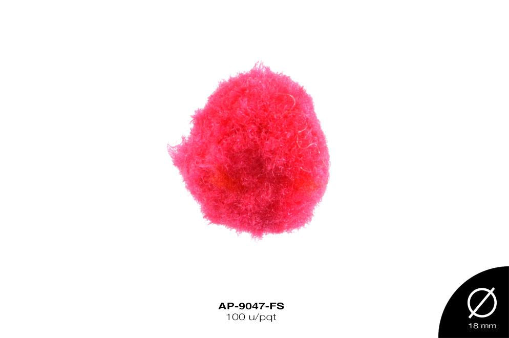 POM-POM 18mm FUCSIA 100 u/pqt