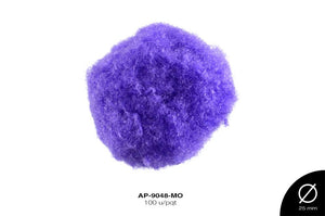 POM-POM 25mm MORADO 100 u/pqt