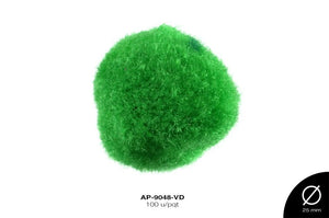 POM-POM 25mm VERDE 100 u/pqt