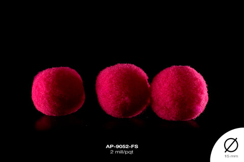 POM-POM 15mm REF: POM-1.5 FUCSIA 2 MILL/PQT