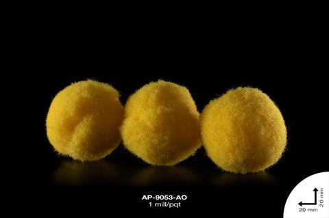 POM-POM 20mm REF: POM-2 AMARILLO 1 MILL/PQT