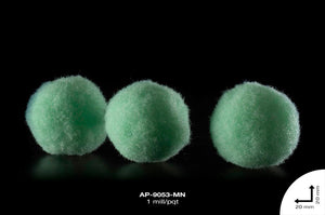 POM-POM 20mm REF: POM-2 VERDE MENTA 1 MILL/PQT