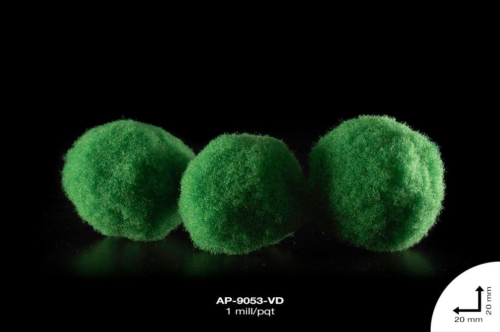 POM-POM 20mm REF: POM-2 VERDE 1 MILL/PQT