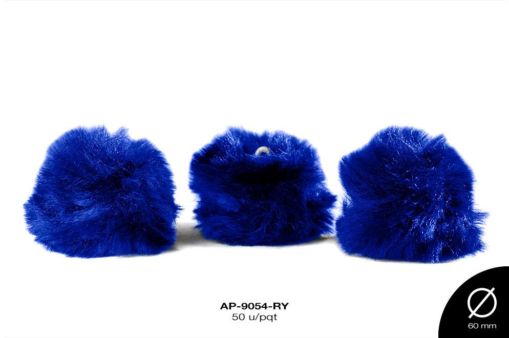 POMPON REF: 6CM AZUL REY 50U/PQT