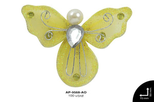 ANGEL VELO DIAMANTINA REF: SC0-07-125 AMARILLO 100 u/pqt