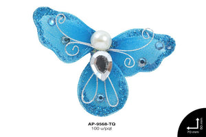 ANGEL VELO DIAMANTINA REF: SC0-07-125 TURQUESA 100 u/pqt