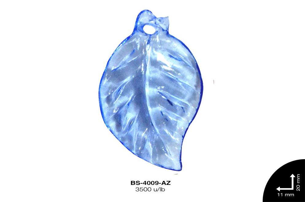 ACRILICO TRANSP HOJA 20mm REF: 191 AZUL 3500 u/lb