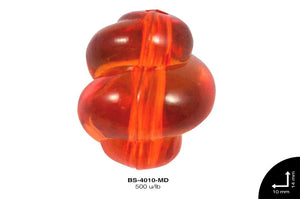 ACRILICO TRANSP NUDO 14mm REF: 3556 MANDARINA 500 u/lb