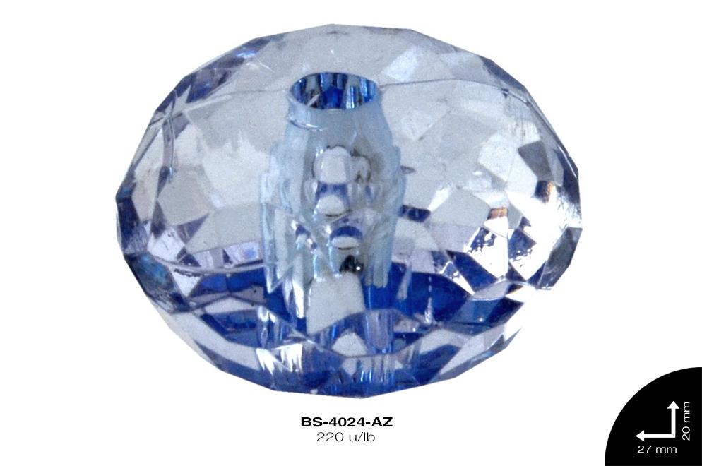 ACRILICO TRANSP DONA REF: 0032-18 AZUL 220 u/lb