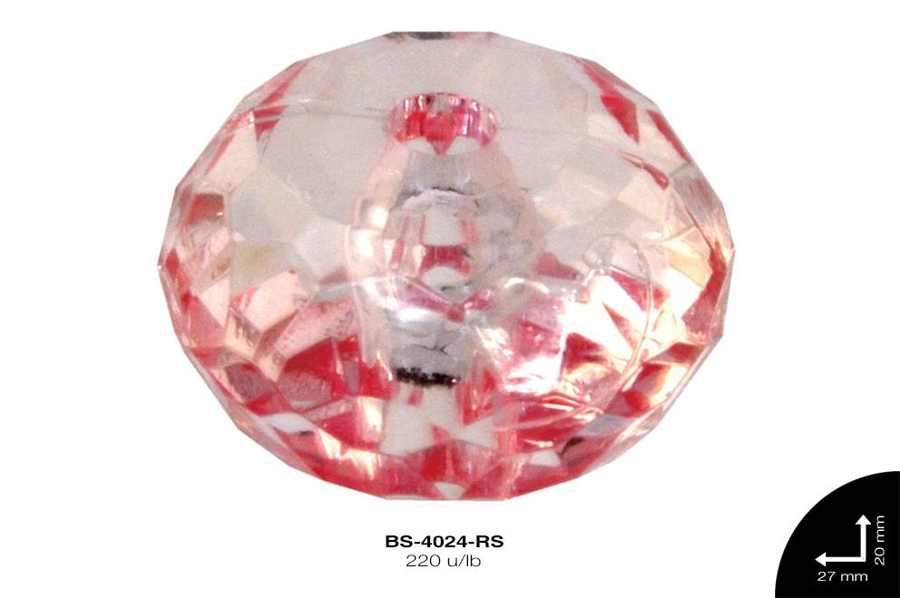 ACRILICO TRANSP DONA REF: 0032-18 ROSA 220 u/lb