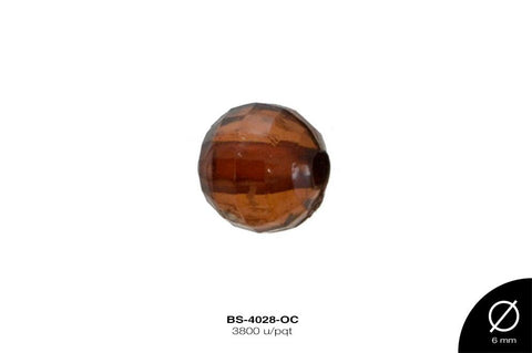 ACRILICO TRANSP MUNDO REF: 6mm  OCRE 3800 u/pqt(.5kg)