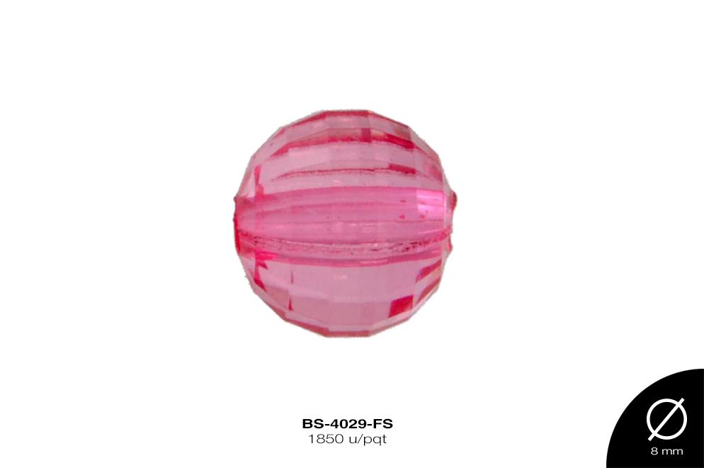 ACRILICO TRANSP MUNDO REF: 8mm  FUCSIA 1850 u/pqt(.5kg)