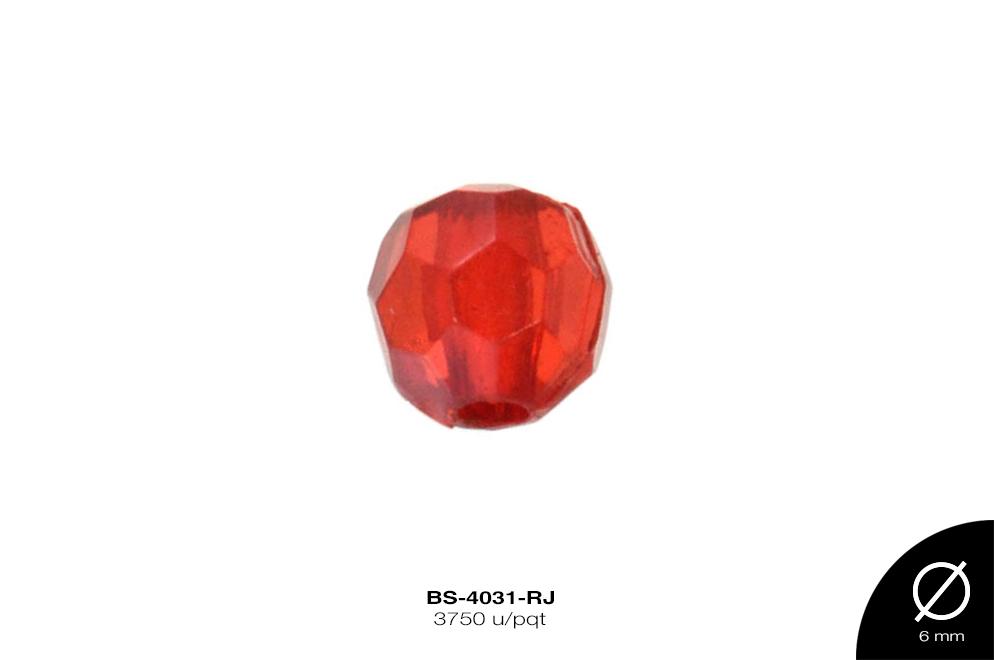 ACRILICO TRANSP RED REF: 6mm  ROJO 3750 u/pqt(.5kg)