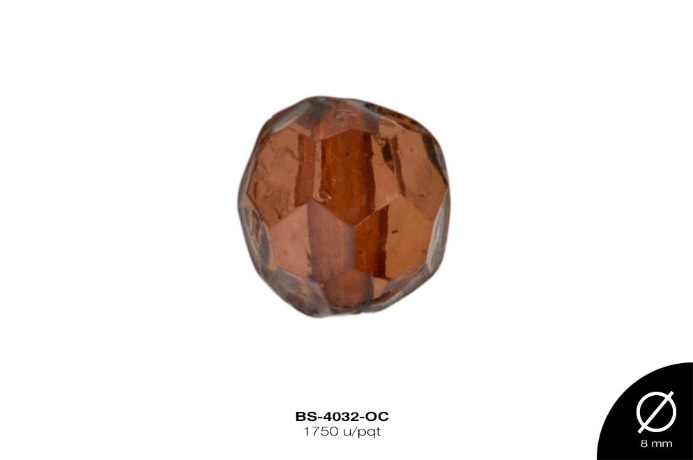 ACRILICO TRANSP RED REF: 8mm  OCRE 1750 u/pqt(.5kg)