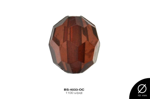 ACRILICO TRANSP RED REF: 10mm  OCRE 1100 u/pqt(.5kg)