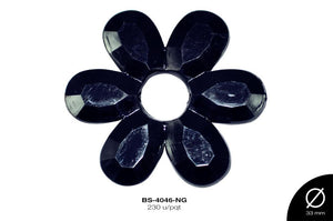 ACRILICO TRANSP FLOR 33mm REF: 247-33 NEGRO 230 u/pqt(.5kg)