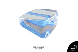 ACR TRANSP CENT HIELO 25mm REF: K-005 AZUL 85 u/pqt(.5kg)