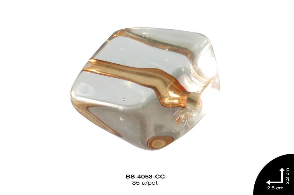 ACR TRANSP CENT HIELO 25mm REF: K-005 CAFÉ CLARO 85 u/pqt(.5