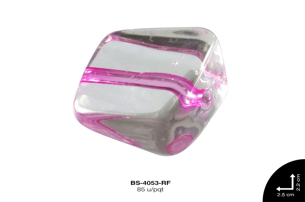 ACR TRANSP CENT HIELO 25mm REF: K-005 ROSA FUERTE 85 u/pqt(.