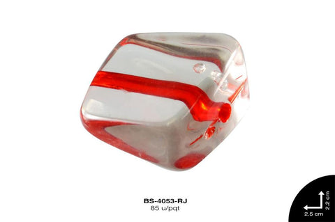 ACR TRANSP CENT HIELO 25mm REF: K-005 ROJO 85 u/pqt(.5kg)