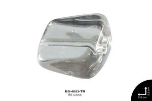 ACR TRANSP CENT HIELO 25mm REF: K-005 TRANSPARENTE 85 u/pqt(