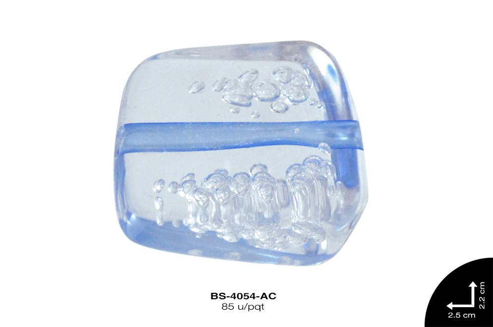 ACR TRANSP CENT HIELO B 25mm REF: KB-005 AZUL CELESTE 85 u/p