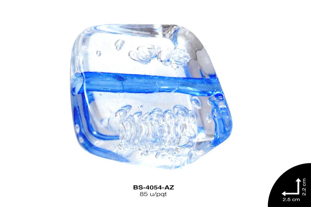 ACR TRANSP CENT HIELO B 25mm REF: KB-005 AZUL 85 u/pqt(.5kg)