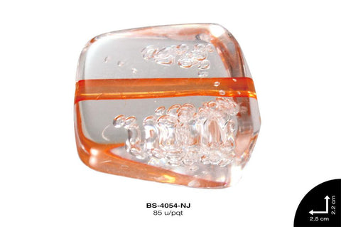 ACR TRANSP CENT HIELO B 25mm REF: KB-005 NARANJA 85 u/pqt(.5