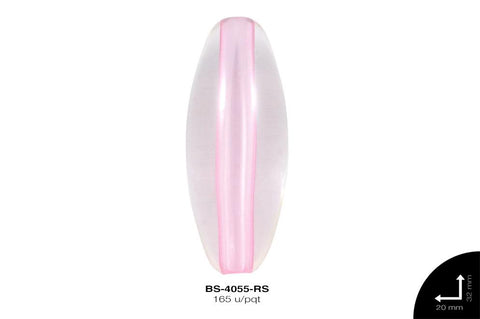 ACR TRANSP CENT OVAL 32mm REF: K-006 ROSA 165 u/pqt(.5kg)