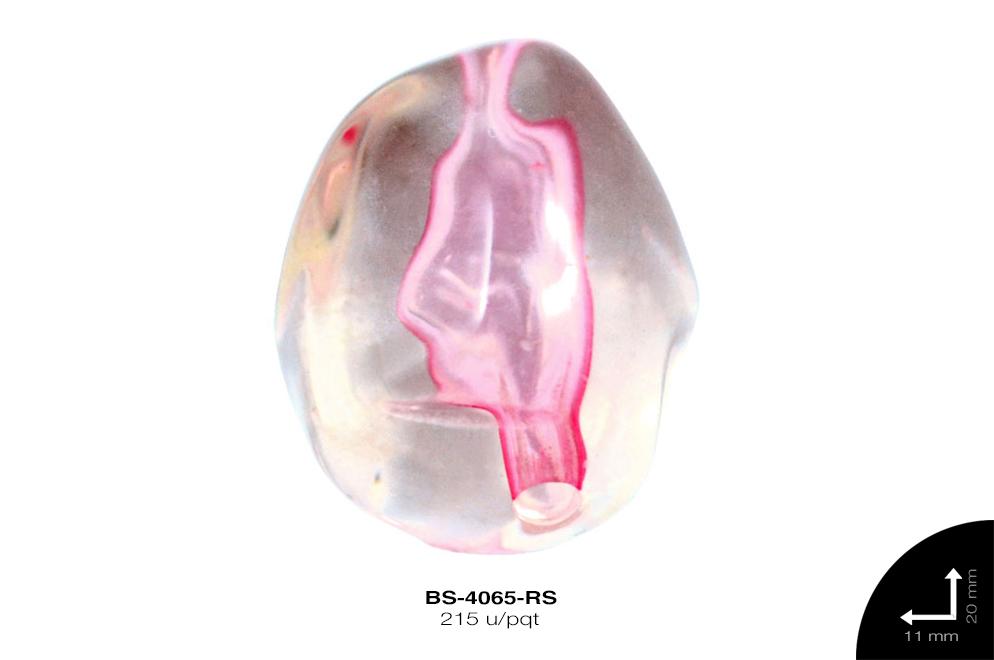 ACR TRANSP CENT GOTA 19mm REF: K-0024 ROSA 215 u/pqt(.5kg)