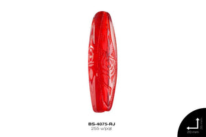 ACR TRANSP CENT OVAL 35mm REF: K-0051 ROJO 255 u/pqt(.5kg)