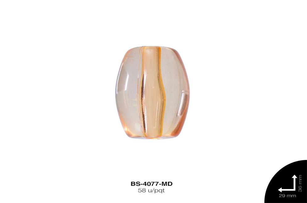 ACR TRANSP  BARRIL 26mm REF: K-0052 MANDARINA 58 u/pqt(.5kg)