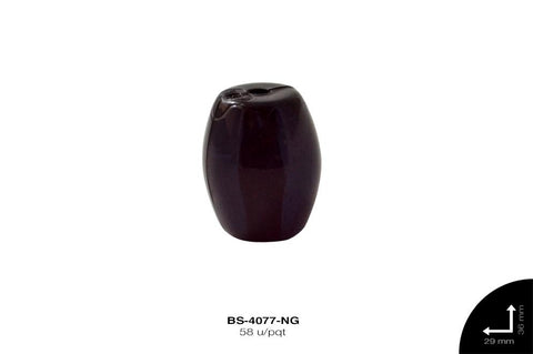 ACR TRANSP  BARRIL 26mm REF: K-0052 NEGRO 58 u/pqt(.5kg)