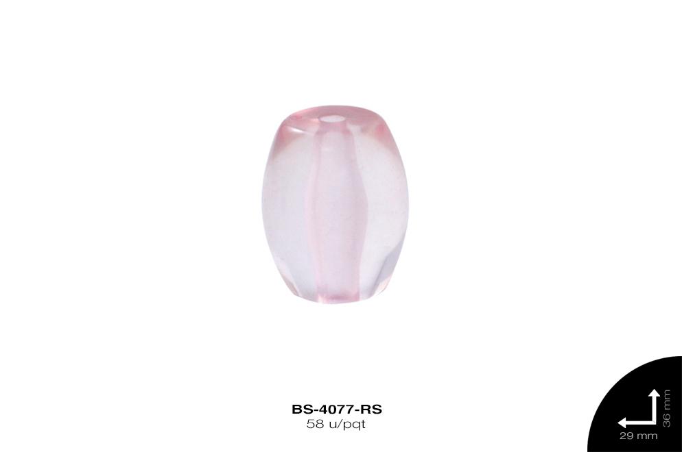 ACR TRANSP  BARRIL 26mm REF: K-0052 ROSA 58 u/pqt(.5kg)