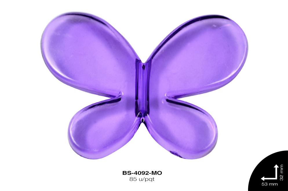 ACRILICO TRANSP MPOSA 32mm REF: 325 MORADO 85 u/pqt(.5kg)