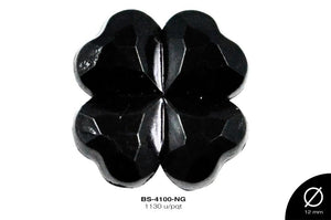 ACRILICO TRANSP FLOR 12mm REF: 545 NEGRO 1130 u/pqt(.5kg)